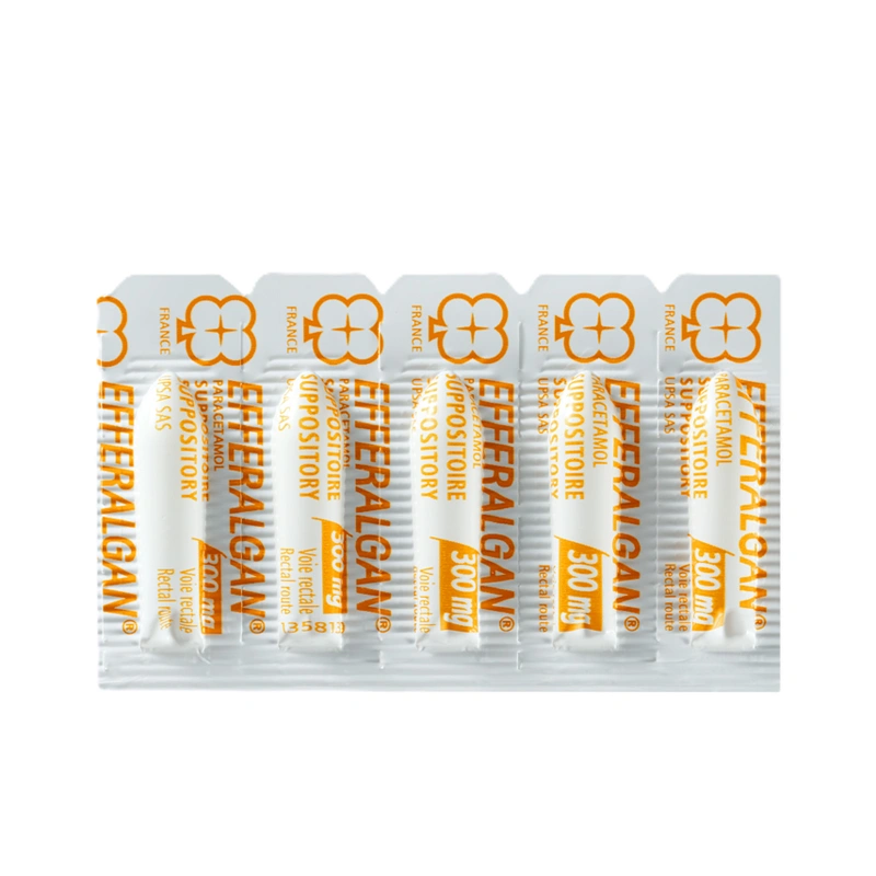 Viên đặt trực tràng Efferalgan 300mg giảm đau, hạ sốt (2 vỉ x 5 viên) - 3